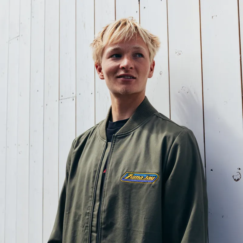 Zuma Jay Lozange Bomber Jacket-3